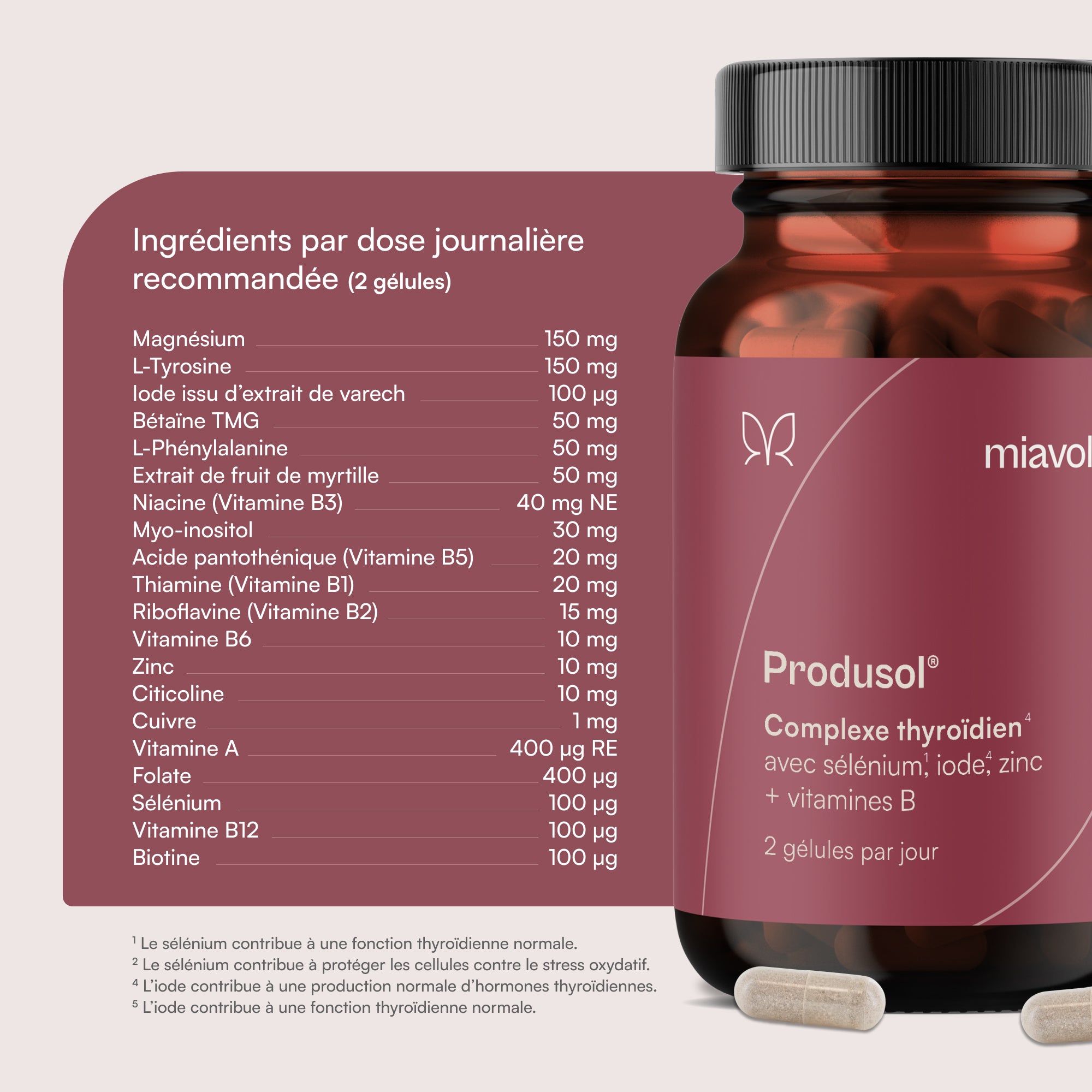 Produsol® - Complexe thyroïdien