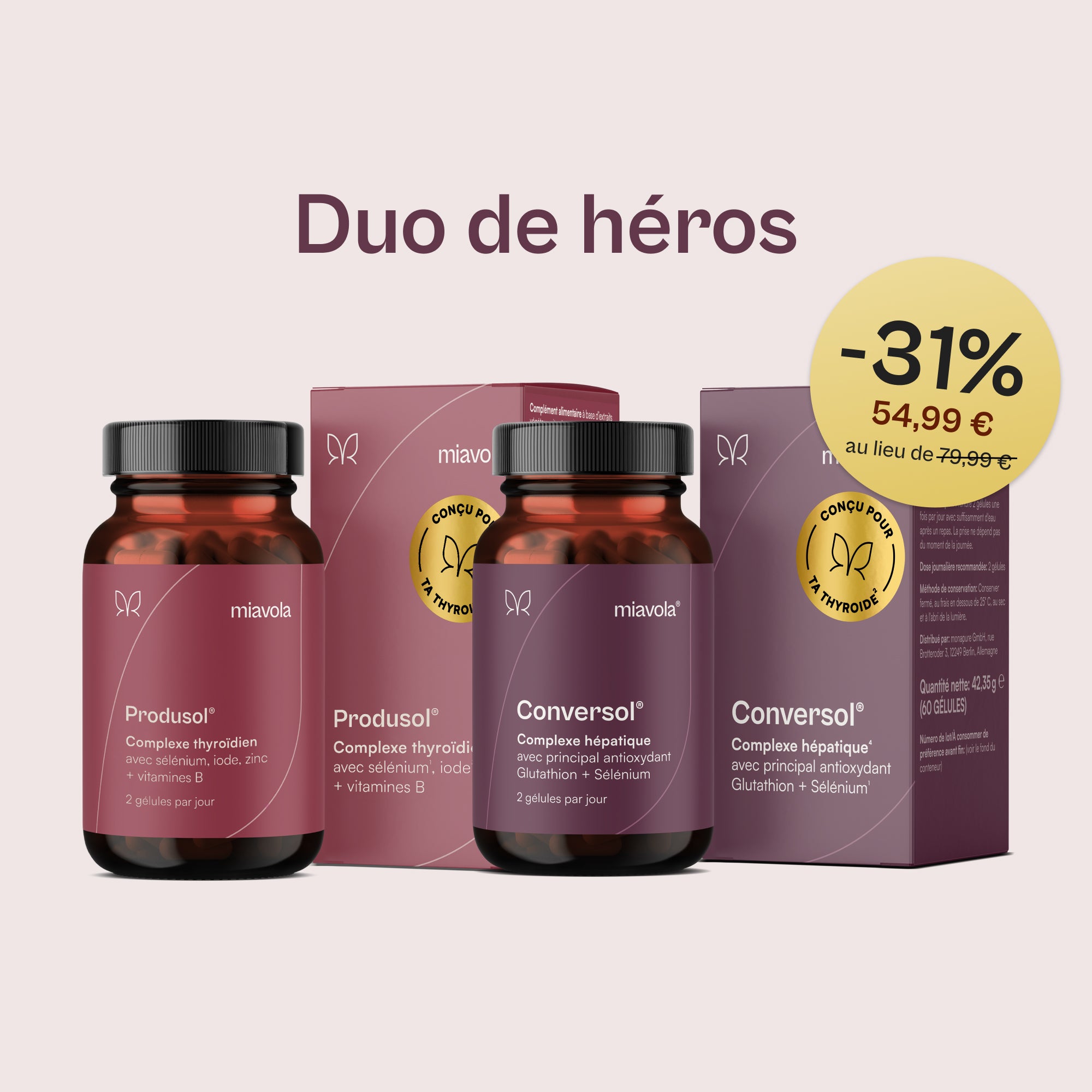 Le Duo de héros - Réserve de 30 jours