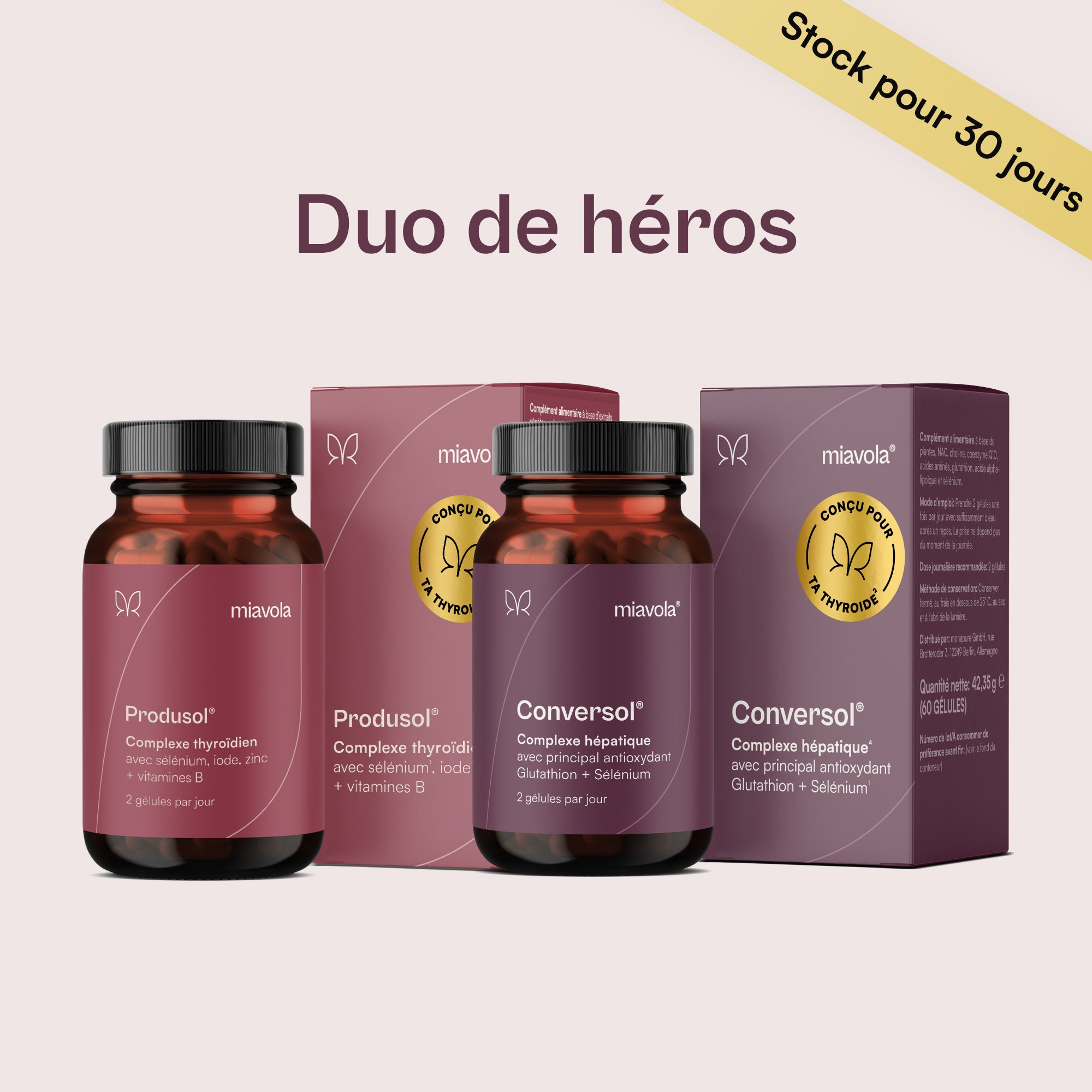 Le Duo de héros - Réserve de 30 jours